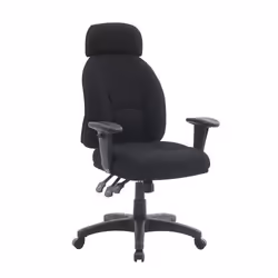 NAUTILUS Designs Avon High Back 24 Hour Triple Lever Fabric Operator O