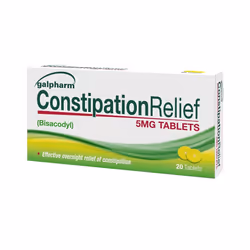 Galpharm Constipation relief tablets 20 x 6 = 120 tablets