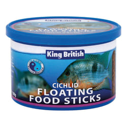 King British Cichlid Floating Food Sticks (with Ihb) 100g (Pack of 6)