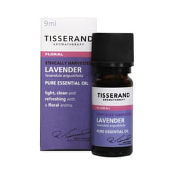 Tisserand Pure Essential Ethically Harvested Oil Lavender 9ml