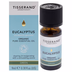 Organic Pure Essential Oil - Eucalyptus by Tisserand for Unisex - 0.30