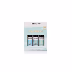 Tisserand Aromatherapy | Total De-Stress | The Little Box of De-Stress | Pulse Point Rollerball Set With Geranium, Nutmeg & O ...