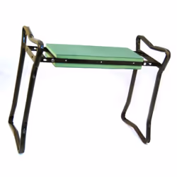 Folding Garden Kneeler & Seat - garden kneeler seat portable foam padded stool folding chair gardening green blade