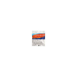 White 100 Piece Curtain Hooks - Plastic Nylon Track Pack Ashley -  curtain hooks 100 white plastic nylon track pack piece ashley