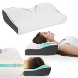 LIVIVO Cervical Memory Foam Neck Pillow