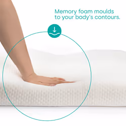 LIVIVO Cervical Memory Foam Neck Pillow