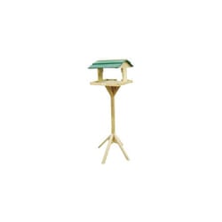 Redwood Bb-bh303 Wooden Bird Table - Traditional Garden Feeder Feeding Free -  wooden bird table traditional garden feeder feeding free standing