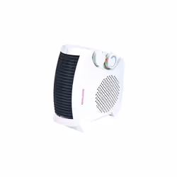 Kingavon Upright Flat Fan Heater, 2000 W, White -  flat upright fan heater 4 inches 100mm air angle grinder metalwork masonry ...