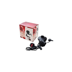 240v Lightweight Electric Air Pump -  air pump electric 240v mains camping bed valve large