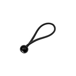 Blackspur 10 X Ball Bungee Loop Shock Cords Black Elastik Tarpaulin 25CM