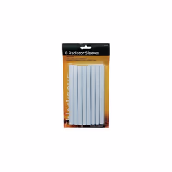 Radiator pipe covers sleeves white 15mm - 8 pack