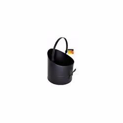 Black Round Fireside Bucket - blackspur bbfs316 round fireside bucket