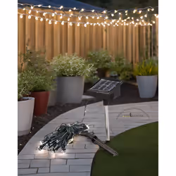 105 PCS BRIGHT SOLAR Outdoor Fairy Decoration LED NET STRING LIGHT