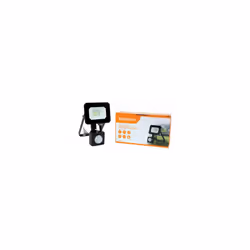 10W LED Floodlight with PIR Sensor IP54 Glass Surface Outdoor Security Light