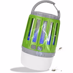 2-in-1 Camping LED Tent Lantern with UV Bug Zapper Insect Killer