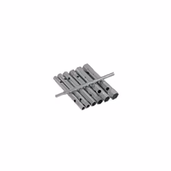 Heavy Duty 6Pc Piece Wr275 Tubular Box Spanner Wrench Socket Set 6Mm-17Mm New