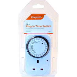 24 Hour Plug In Timer Switch Adapter UK