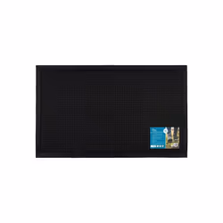 JVL Orion Scraper Rubber Pin Doormat, 60x80cm