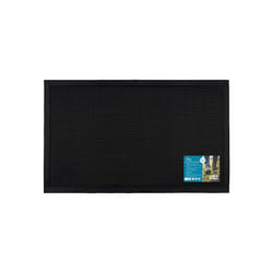 JVL Orion Scraper Rubber Pin Doormat, 60x80cm