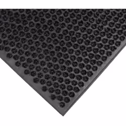 JVL Condor Classic Astro Turf-Look Rubber Scraper Mat, Black, 40 x 60 cm