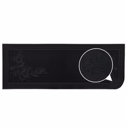 JVL Foliage Scraper Rubber Pin Patio Doormat, 45x120cm - Additional view 6