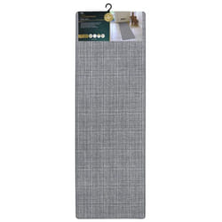 JVL Elegance Indoor Mat Grey, 50cmx 75cm approx - Runner