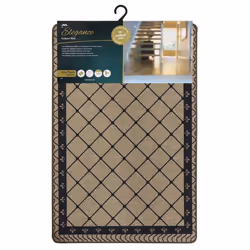 JVL Elegance Door Mat 50 x 75 cm, Diamond