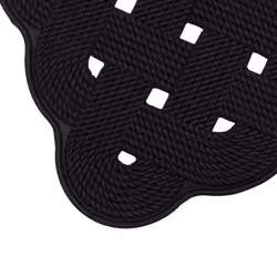 Trellis Rubber Scraper Mat - 40x70cm - Additional view 2