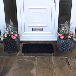Trellis Rubber Scraper Mat - 40x70cm - Additional view 8