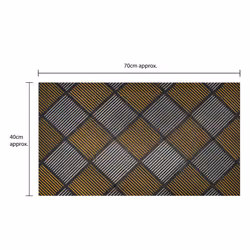 Platina Silver/Gold Rubber D/mat 40x70cm - Additional view 10