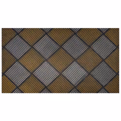 Platina Silver/Gold Rubber D/mat 40x70cm