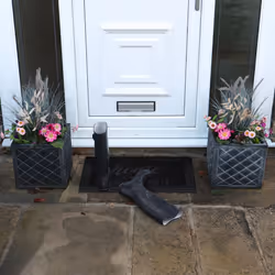 JVL Fauna Home Scraper Rubber Pin Doormat, 40x70cm - Additional view 7