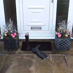 JVL Fauna Lovers Scraper Rubber Pin Doormat, 40x70cm - Additional view 8