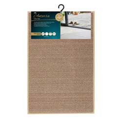 JVL Antarra Machine Washable Doormat, 50 x 75cm - Beige
