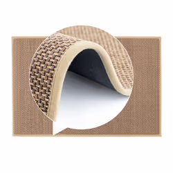 JVL Antarra Machine Washable Doormat, 50 x 75cm - Beige - Additional view 6