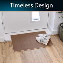 JVL Antarra Machine Washable Doormat, 50 x 75cm - Beige - Additional view 7