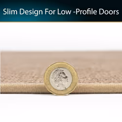 JVL Antarra Machine Washable Doormat, 50 x 75cm - Beige - Additional view 8