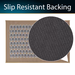 JVL Allure Machine Washable Doormat, 50x75cm - Beige - Additional view 11
