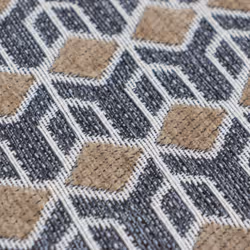 JVL Allure Machine Washable Doormat, 50x75cm - Beige