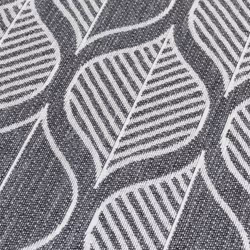 JVL Expression Machine Washable Doormat, 50x75cm - Leaves