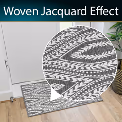 JVL Harmony Machine Washable Doormat - 50x75cm - Eyes - Additional view 10