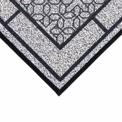 JVL Avanti Machine Washable Doormat, 50x75cm - Grey