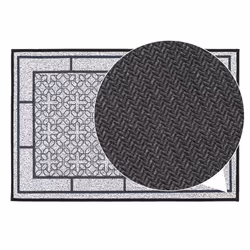 JVL Avanti Machine Washable Doormat, 50x75cm - Grey - Additional view 5