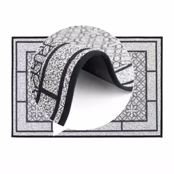 JVL Avanti Machine Washable Doormat, 50x75cm - Grey - Additional view 7