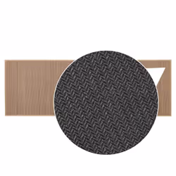 JVL Antarra Machine Washable Runner, 50x150 - Beige - Additional view 4