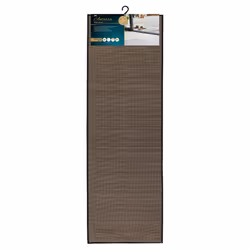 JVL Antarra Machine Washable Runner, 50x150 - Black/Brown