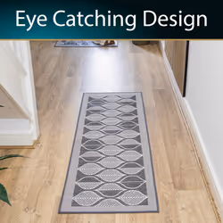 JVL Expression Machine Washable Runner, 50x150cm - Leaves - Additional view 9
