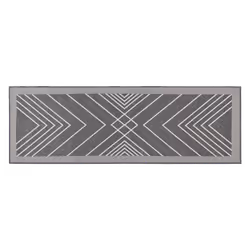 JVL Expression Machine Washable Runner, 50x150cm - Stripes