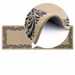 JVL Elegance Machine Washable Runner, 50x150cm - Scroll - Additional view 7