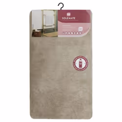 SOLEMATE Eco-Bath Mat, 60x100cm, Stone